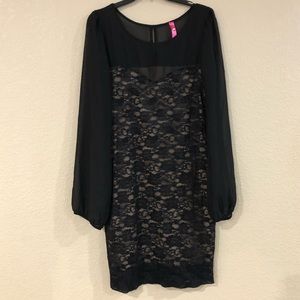 Long Sleeve Lace Dress
